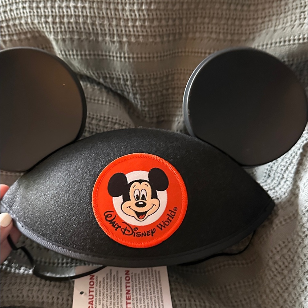 Disney Black Mickey Mouse Ears Hat - Picture 2 of 2